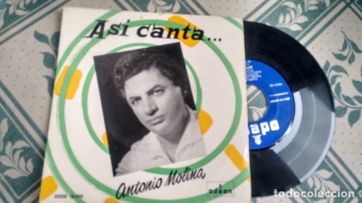 Discos de vinilo: E.P ( VINILO) DE ANTONIO MOLINA - Foto 1