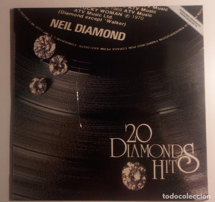 Discos de vinilo: Neil Diamond - 20 Diamonds Hits - Foto 1
