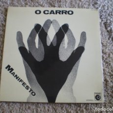 Disques de vinyle: LP GRUPO FOLK O CARRO. MANIFESTO. BUENA CONSERVACION. Lote 223068118