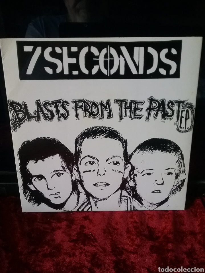 Discos de vinilo: 7 SECONDS 1990 Pazzafit Records EP. - Foto 1