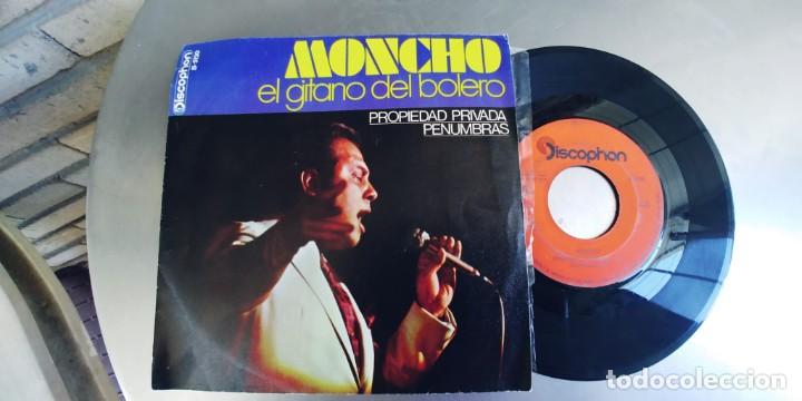 Discos de vinilo: MONCHO-SINGLE PROPIEDAD PRIVADA - Foto 1
