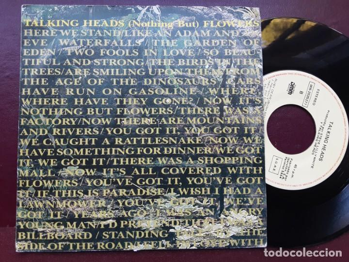 Discos de vinilo: TALKING HEADS, NOTHING BUT FLOWERS, RUBY DEAR - Foto 1