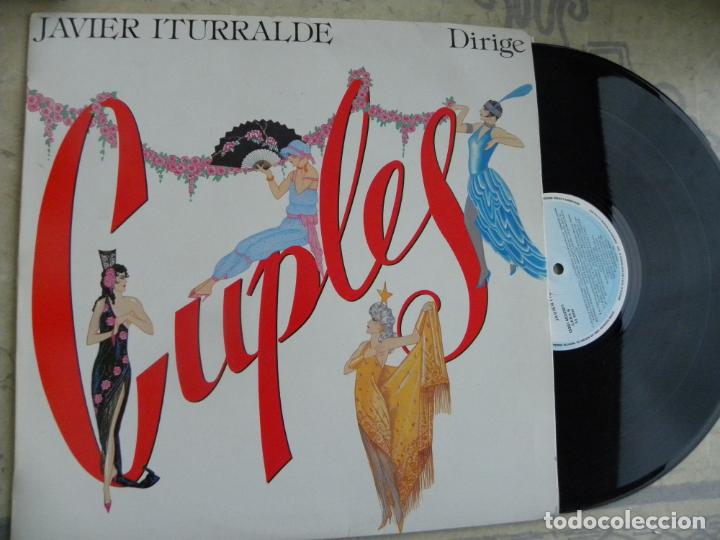 Discos de vinilo: JAVIER ITURRALDE DIRIGE CUPLES -LP 1987 - Foto 1