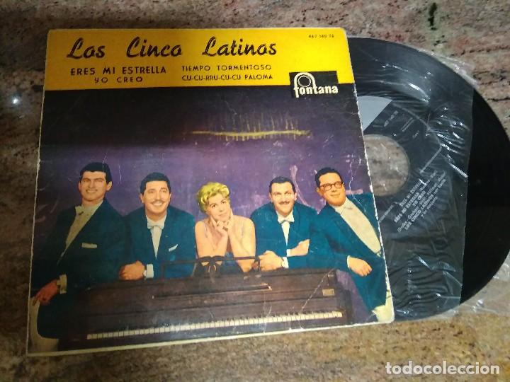Discos de vinilo: LOS CINCO LATINOS / ERES / EP 45 RPM / FONTANA 1960 - Foto 1 - 223124566