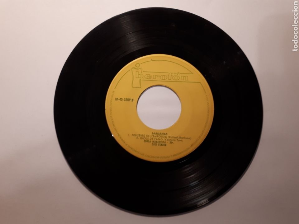 Discos de vinilo: SARDANES. COBLA MARAVELLA. MAXI SINGLE - Foto 4
