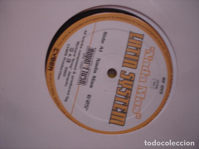 Discos de vinilo: Latin System Nada Mas - Foto 2