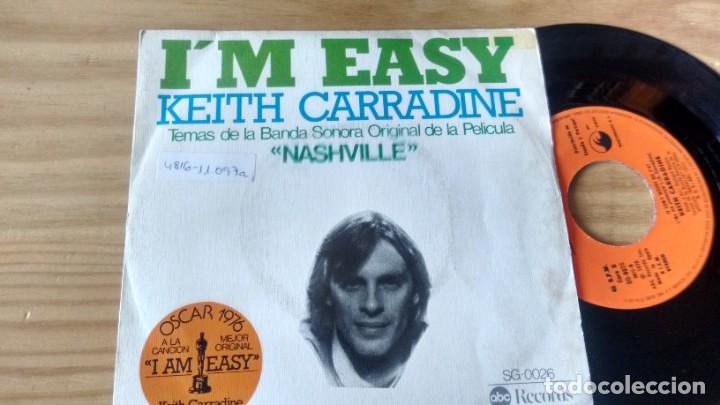 Discos de vinilo: SINGLE ( VINILO) DE KEITH CARRADINE A&Ntilde;OS 70 - Foto 1