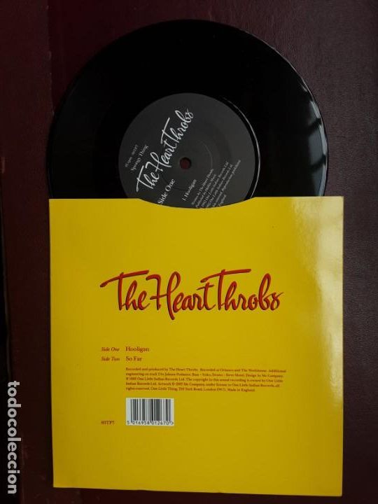 Discos de vinilo: THE HEART THROBS, HOOLIGAN, SO FAR - Foto 2