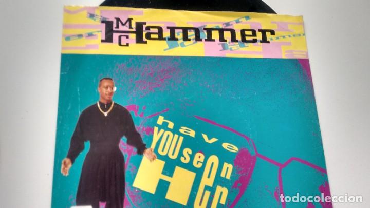 Discos de vinilo: SINGLE (VINILO) DE M C HAMMER A&Ntilde;OS 90 - Foto 1