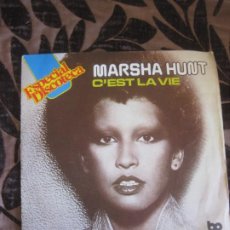 Discos de vinilo: MARSHA HUNT. C'EST LA VIE. SINGLE BELTER 1976.