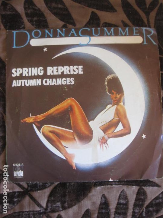 Discos de vinilo: DONNA SUMMER. SPRING REPRISE / AUTUM CHANGES. SINGLE ARIOLA 1969 - Foto 1