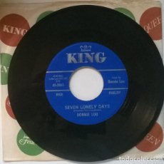 Discos de vinilo: BONNIE LOU. SEVEN LOELY DAY/ TENNESSEE WIG-WALK. KING, USA 1964 SINGLE