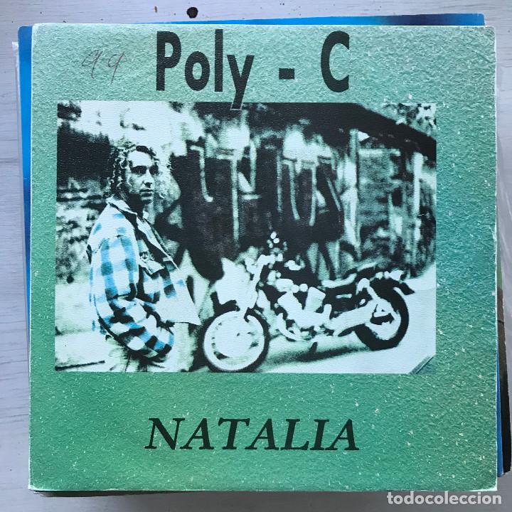 Discos de vinilo: POLY-C - NATALIA / INSTRUMENTAL - SINGLE IMPACT 1991 - Foto 1