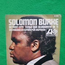 Discos de vinilo: SOLOMON BURKE: SOUL RARO SINGLE ATLANTIC 1967 OPORTUNIDAD COLECCIONISTAS. Lote 223322781