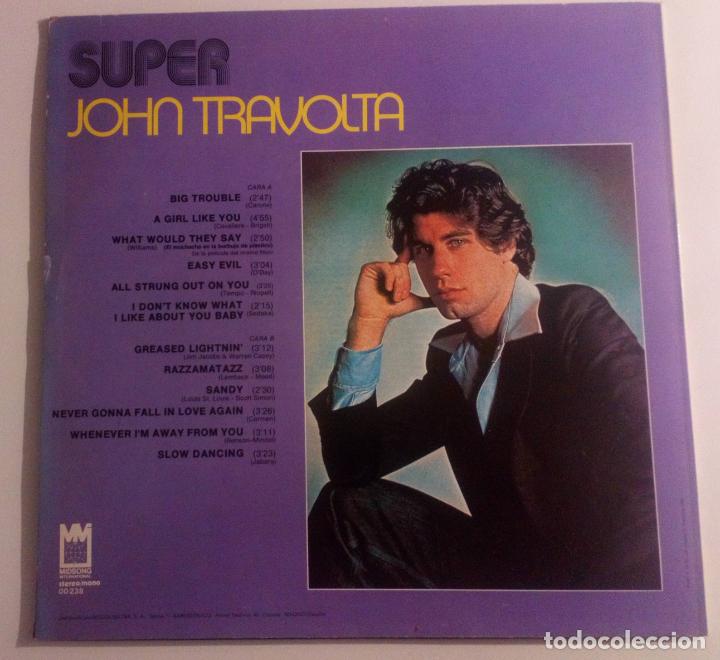 Discos de vinilo: John Travolta - Super John Travolta - Foto 2