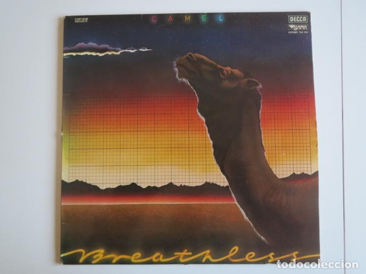 Discos de vinilo: CAMEL BREATHLESS DECCA 1978 LP DE VINILO - Foto 1