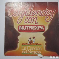 Discos de vinilo: CONFIDENCIAS CON NUTREXPA LA CANCION DEL NEGRITO 1982 VINILO. Lote 223401881