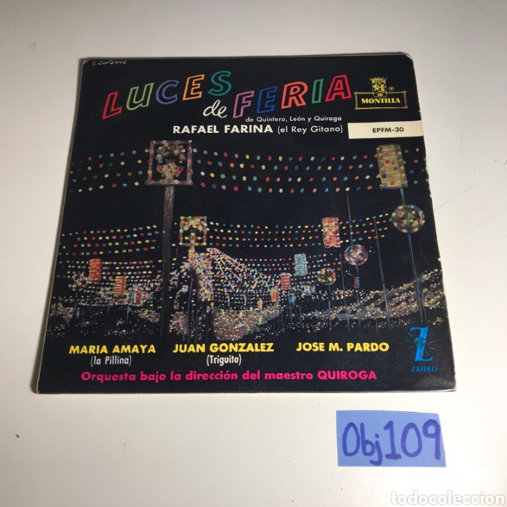 Discos de vinilo: Luces De Feria - Foto 1