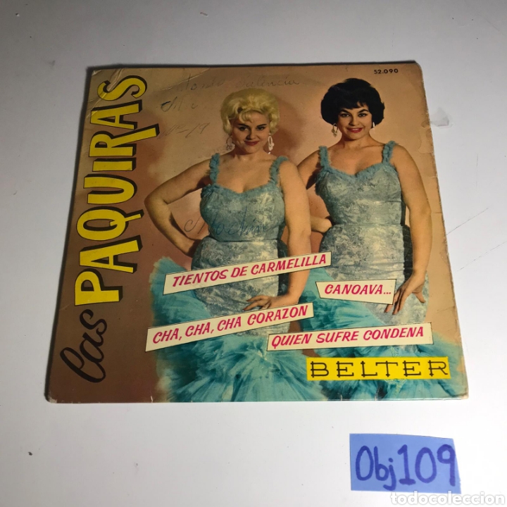 Discos de vinilo: Las Paquiras - Foto 1