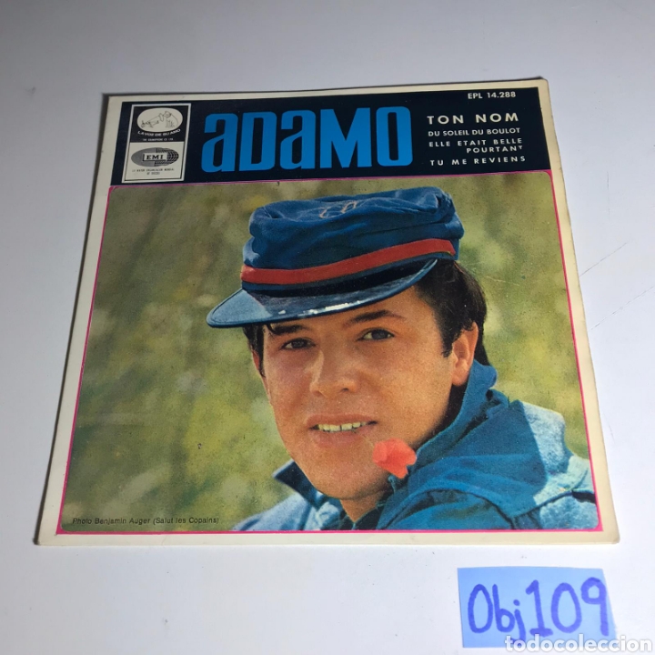 Discos de vinilo: Adamo - Foto 1