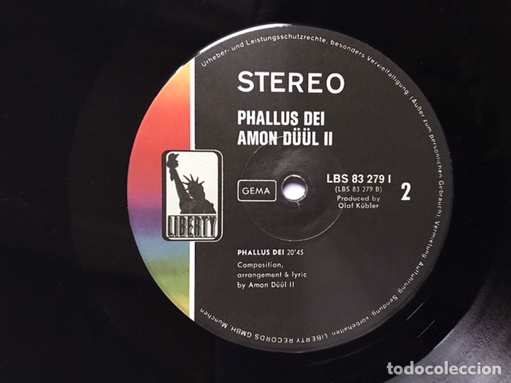 Discos de vinilo: Phallus dei. Amon D&uuml;&uuml;l II - Foto 9