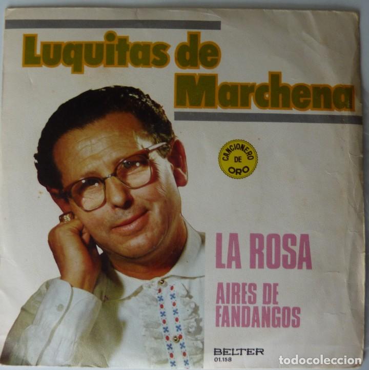 Vinyl-Schallplatten: LUQUITAS DE MARCHENA // LA ROSA // 1972 // SINGLE