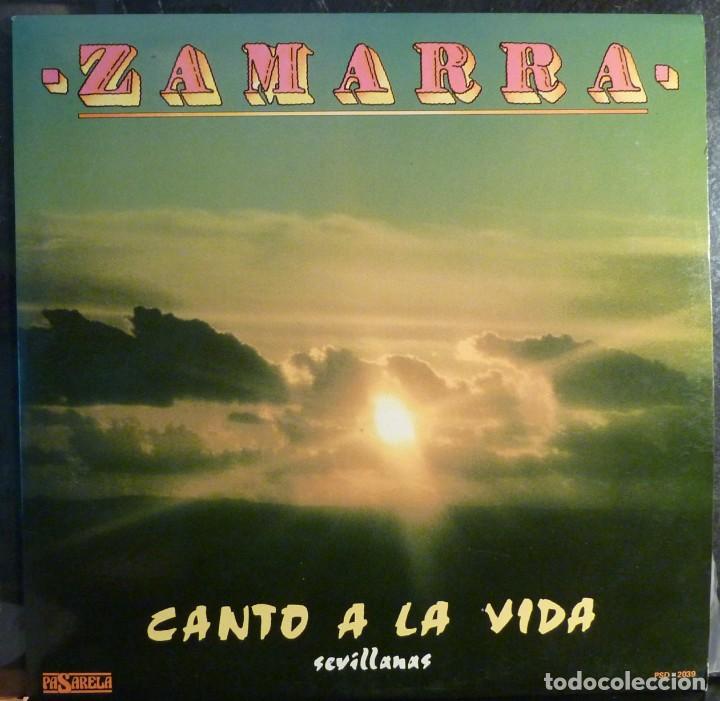 Discos de vinilo: ZAMARRA // CANTO A LA VIDA // 1986 // (VG VG). LP - Foto 1