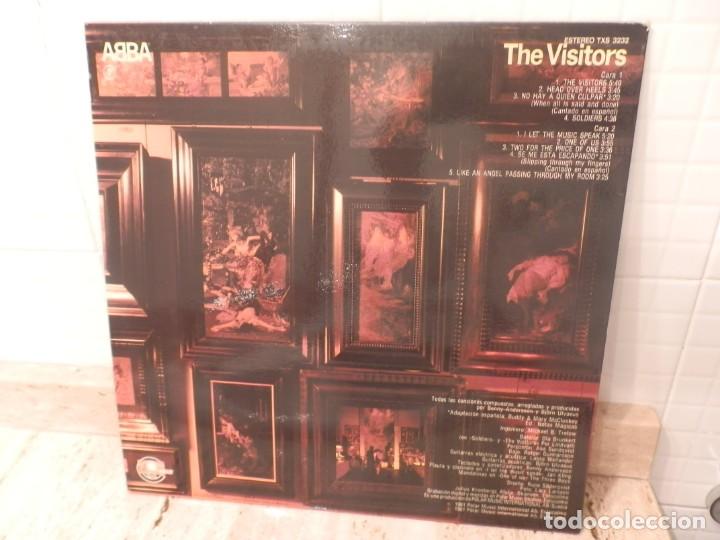 Discos de vinilo: LP DE VINILO GRUPO ABBA THE VISITORS. - Foto 2