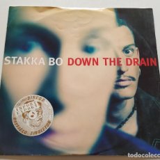 Discos de vinilo: STAKKA BO 'DOWN THE DRAIN' MAXI SINGLE LP 1993