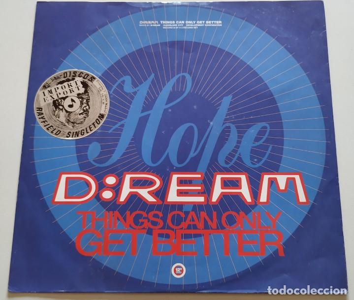 Discos de vinilo: D:REAM Things Can Only Get Better Maxi Single vinilo 1993 - Foto 1