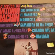 Discos de vinilo: LO MEJOR DE ANTONIO MACHIN EN VINILO 'ANGELITOS NEGROS'...1967. Lote 223520508