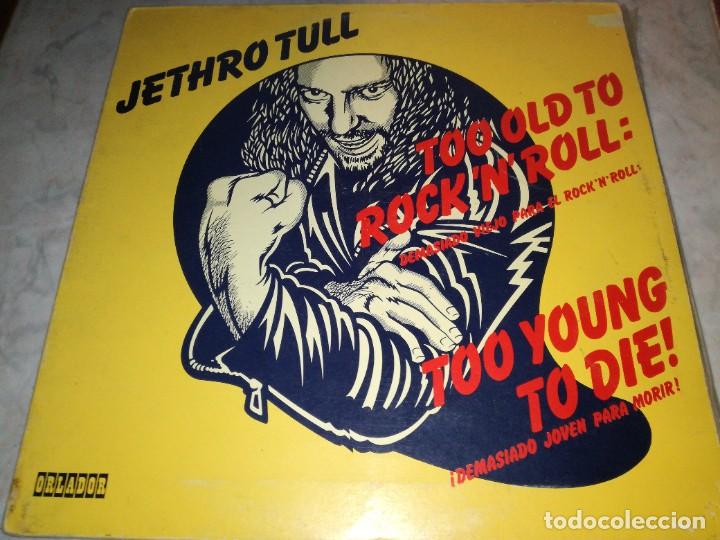 Vinyl-Schallplatten: JETHRO TULL-DEMASIADO VIEJO PARA EL ROCK 'N' ROLL-RARA EDICION ESPA&Ntilde;OLA ORLADOR 1976