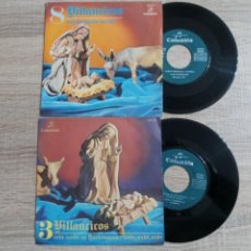 Discos de vinilo: VILLANCICOS .LOTE DOS SINGLES 1969.CORO Y RONDALLA ALEGRIA.