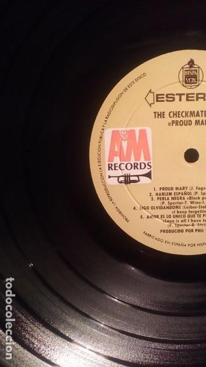 Discos de vinilo: THE CHECKMATES , ltd. - PROUD MARY . - Foto 2