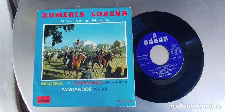 Discos de vinilo: NI&Ntilde;O DE LA HUERTA-EP ROMERIA LORE&Ntilde;A +3 - Foto 1