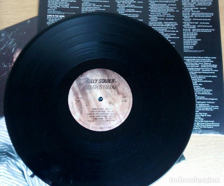 Discos de vinilo: (Nuevo) BILLY SQUIER ENOUGH IS ENOUGH VINILO /variascompras10%20% descuento - Foto 3