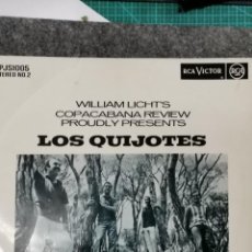 Discos de vinilo: LOS QUIJOTES - SHOWTIME EXTRAVAGANZA VOL 2 (RCA LPJS1005, USA) CON JULIO QUILIS