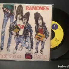 Discos de vinilo: RAMONES ROCK N' ROLL RADIO SINGLE SPAIN 1980 PDELUXE