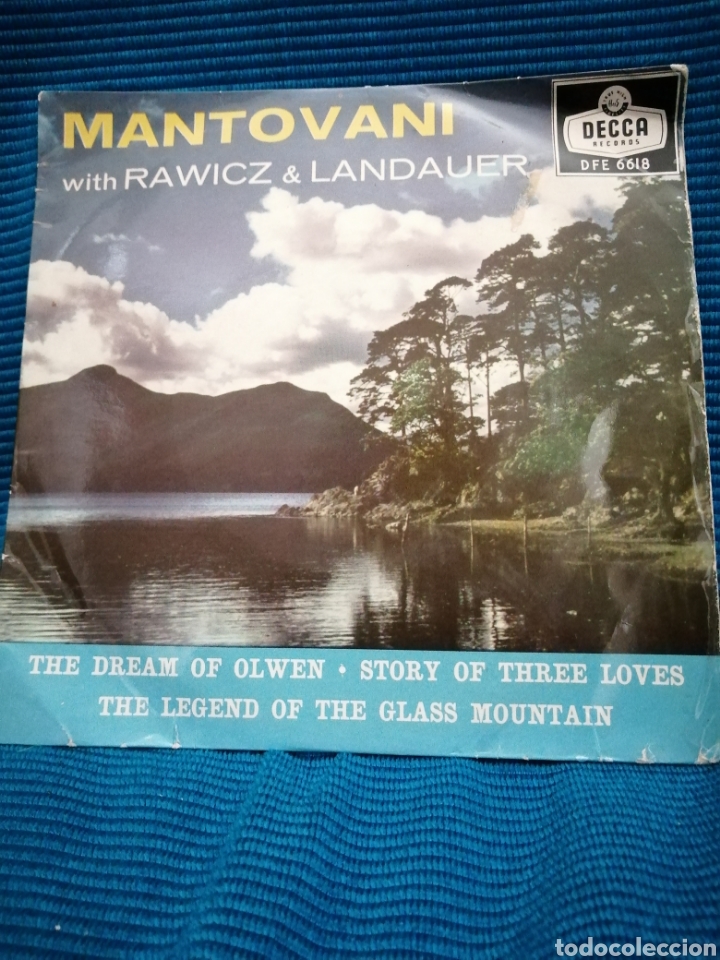 Discos de vinilo: SINGLE MANTOVANI WITH RAWICZ & LANDAUER - Foto 1