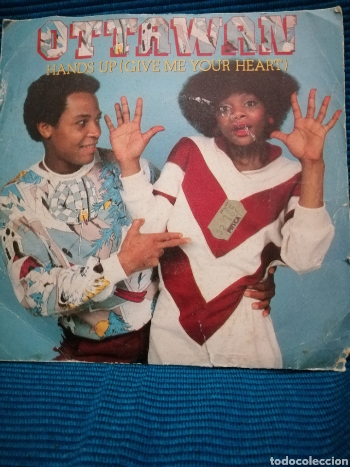 Discos de vinilo: SINGLE OTTAWAN HANDS UP &rdquo;GIVE ME YOUR HEART&rdquo; - Foto 1
