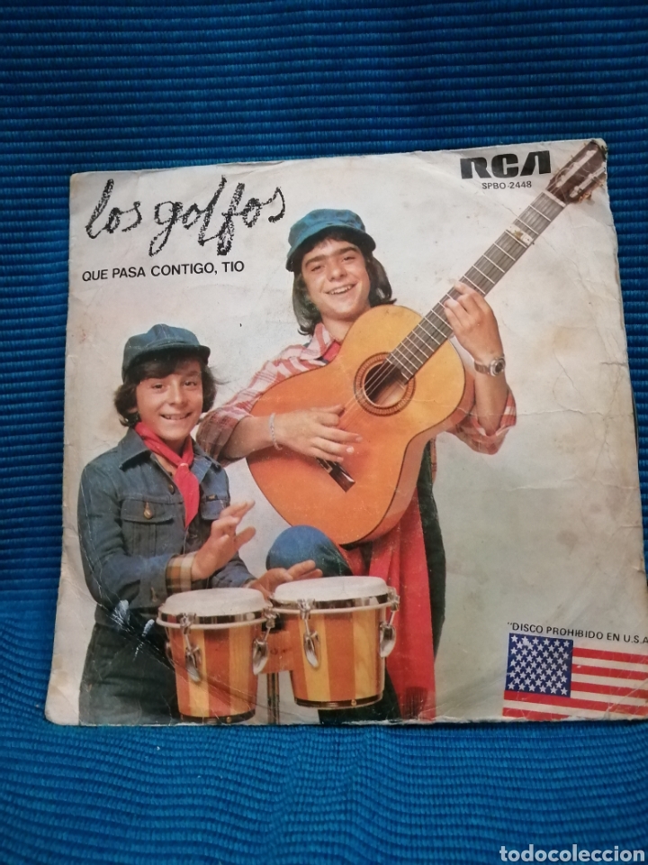 Discos de vinilo: SINGLE LOS GOLFOS &rdquo;QUE PASA CONTIGO T&Iacute;O&rdquo; - Foto 1