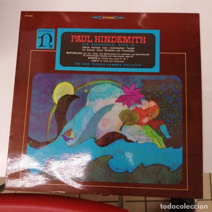 Discos de vinilo: Disco de musica LP PAUL HINDEMITH - Foto 1