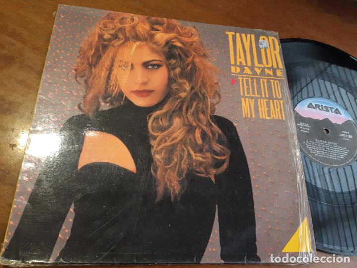 Discos de vinilo: Taylor Dayne -- Tell It To My Heart-maxi-espa&ntilde;a-