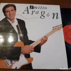 Disques de vinyle: EMILIO ARAGON ME HUELEN LOS PIES CBS 1990.LP.. Lote 355982300