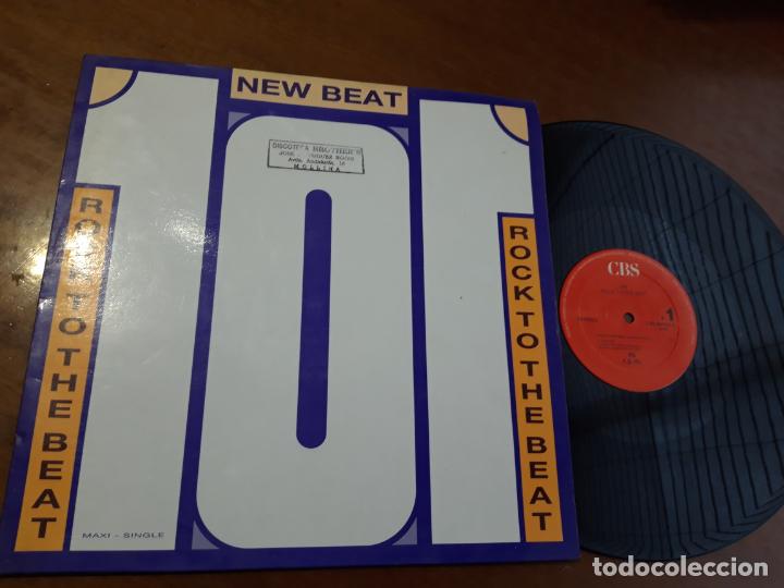 Discos de vinilo: 101 ‎– Rock To The Beat-MAXI-ESPAÑA-1989- - Foto 1 - 223714483