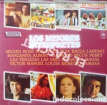Discos de vinilo: LP - LOS MEJORES INTERPRETES - VERSIONES ORIGINALES - - Foto 1