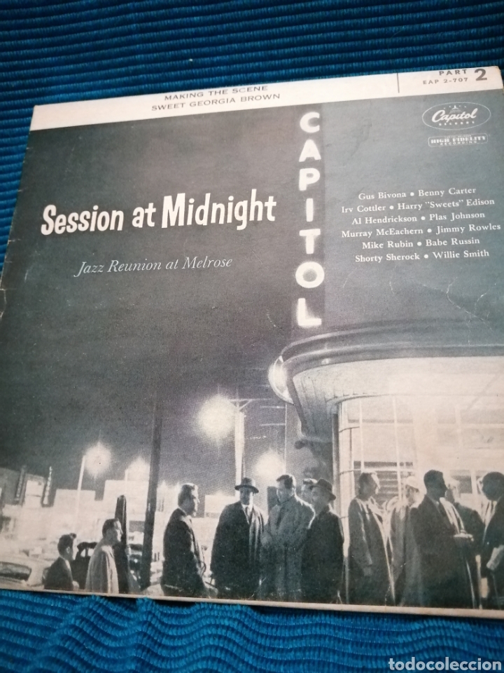 Discos de vinilo: SINGLE SESSION AT MIDNIGHT CAPITOL JAZZ - Foto 1