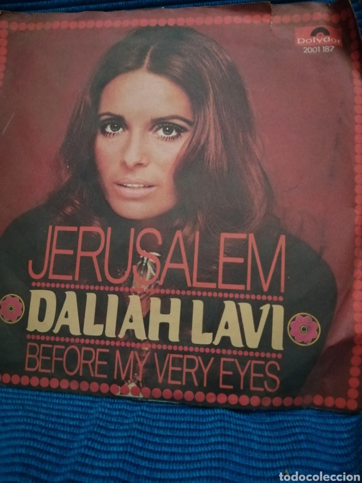 Discos de vinilo: SINGLE DALIAH LAVI, JERUSALEM - Foto 1