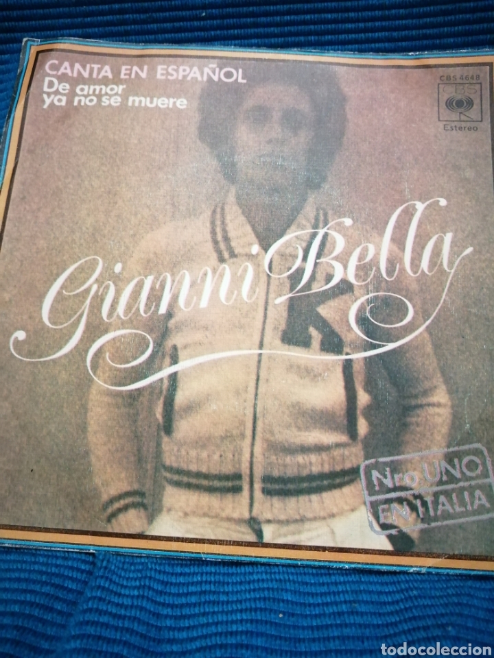 Discos de vinilo: SINGLE GIANNI BELLA, EN ESPA&Ntilde;OL - Foto 1