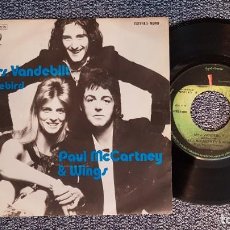 Discos de vinilo: PAUL MCCARTNET & WINGS - MRS. VANDEBILT / BLUEBIRD. EDITADO POR APPLE RECORDS. AÑO 1.974